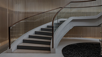 狄姆斯是不锈钢楼梯定制厂家，提供钢结构楼梯、玻璃楼梯扶手、旋转楼梯系统产品。