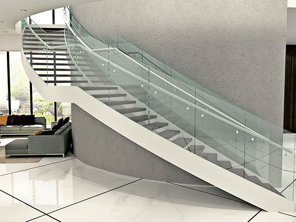 嵌入式玻璃楼梯的优点和缺点是什么？