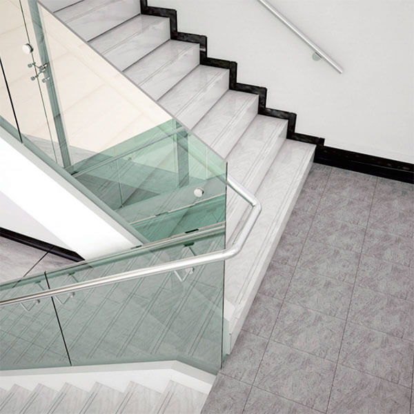 楼梯玻璃护栏