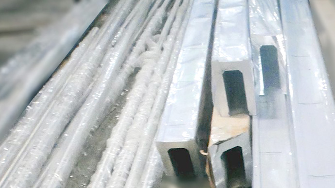 不锈钢楼梯护栏生产包装